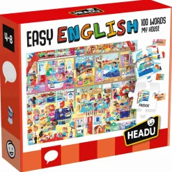 HEADU Easy english 100 words my house. giocare e imparare subito con un metodo efficace> Giochi Per Imparare Le Lingue