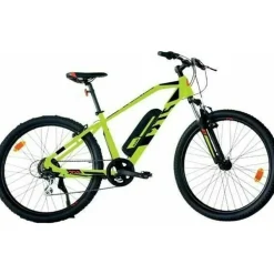 E-bike 27″ gialla mtb con motore posteriore 250w e batteria samsung – bicicletta elettrica off-road> Biciclette Per Bambini
