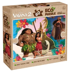 Disney Eco-puzzle df 60 oceania 2 – puzzle ecologico con vaiana e avventure oceaniche> Puzzle Per Bambini|Action Figures