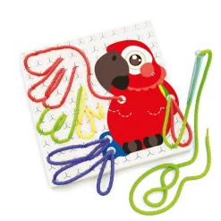 Fantafilo’ zoo, disegna con i fili colorati, quercetti, da 3 anni> Primi Apprendimenti