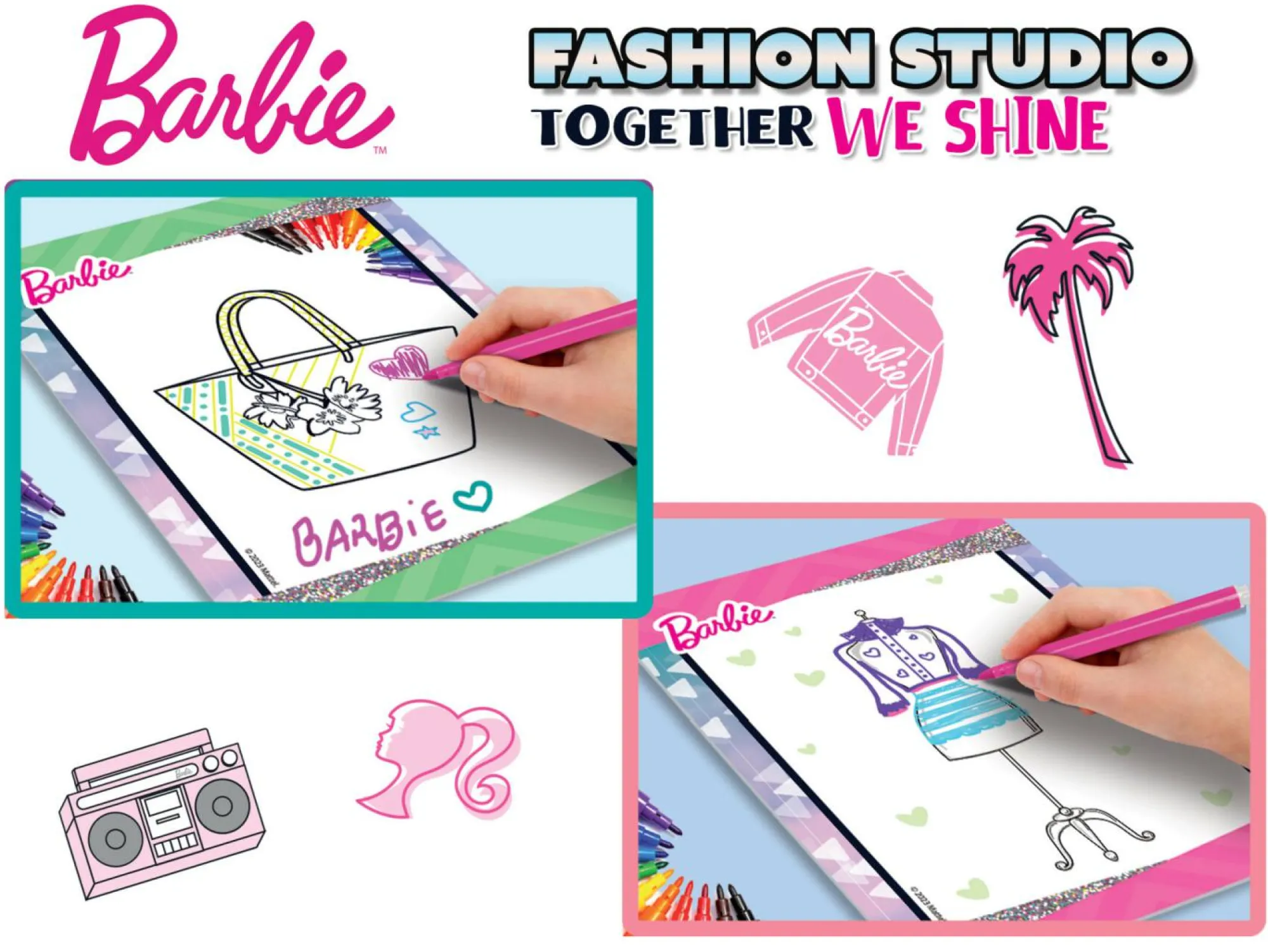 LISCIANI Fashion studio together we shine> Kit Artistici E Pittura