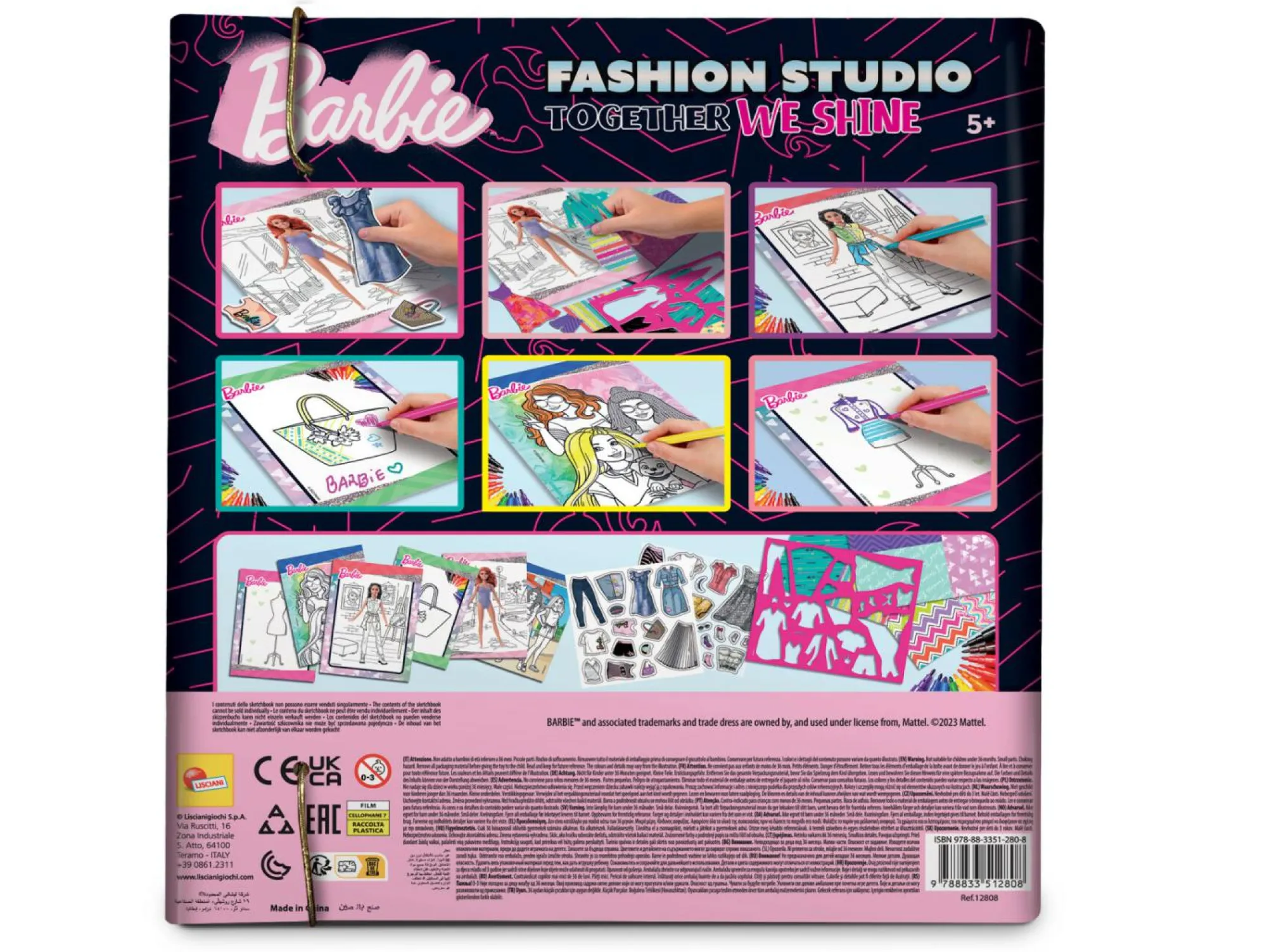 LISCIANI Fashion studio together we shine> Kit Artistici E Pittura