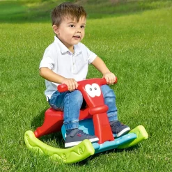 FEBER sway & seat – sedia e dondolo 2 in 1 per bambini, uso interno ed esterno -3+><noscript><img width=