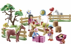 Playmobil Festa di compleanno al maneggio> Mondi Immaginari