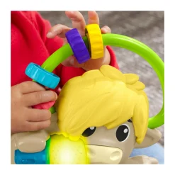 FISHER-PRICE Fisher- price animal band – lello il torello prime parole, toro interattivo per l’apprendimento con tasti a forma di lettera e 115 canzoni><noscript><img width=