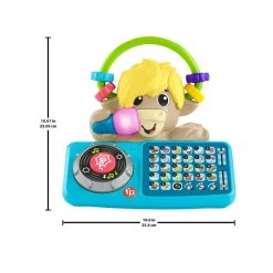 FISHER-PRICE Fisher- price animal band – lello il torello prime parole, toro interattivo per l’apprendimento con tasti a forma di lettera e 115 canzoni><noscript><img width=