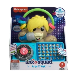 FISHER-PRICE Fisher- price animal band – lello il torello prime parole, toro interattivo per l’apprendimento con tasti a forma di lettera e 115 canzoni><noscript><img width=