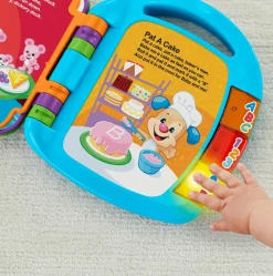 FISHER-PRICE Fisher price- libro delle canzoncine ridi e impara, imparare parole, lettere e numeri, bambini dai 6 mesi><noscript><img width=