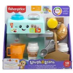 FISHER-PRICE – la mia prima macchinetta del caffè, set smart stages per l’apprendimento con pulsanti, musica e suoni><noscript><img width=