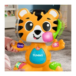 FISHER-PRICE animal band – carlotta la tigrotta prime scoperte, tigre interattiva per l’apprendimento con 50+ canzoni e suoni><noscript><img width=
