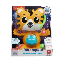 FISHER-PRICE animal band – carlotta la tigrotta prime scoperte, tigre interattiva per l’apprendimento con 50+ canzoni e suoni><noscript><img width=