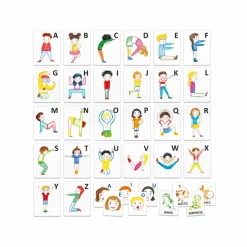 HEADU Flashcards alfabeto mimato> Primi Apprendimenti
