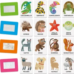 HEADU Flashcards animali tattili montessori – tocca, scopri e impara con il metodo montessori – 12m+ –><noscript><img width=