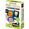 HEADU Flashcards baby tattili a contrasto – forme e colori ad alta leggibilità – 0 mesi –> Primi Apprendimenti