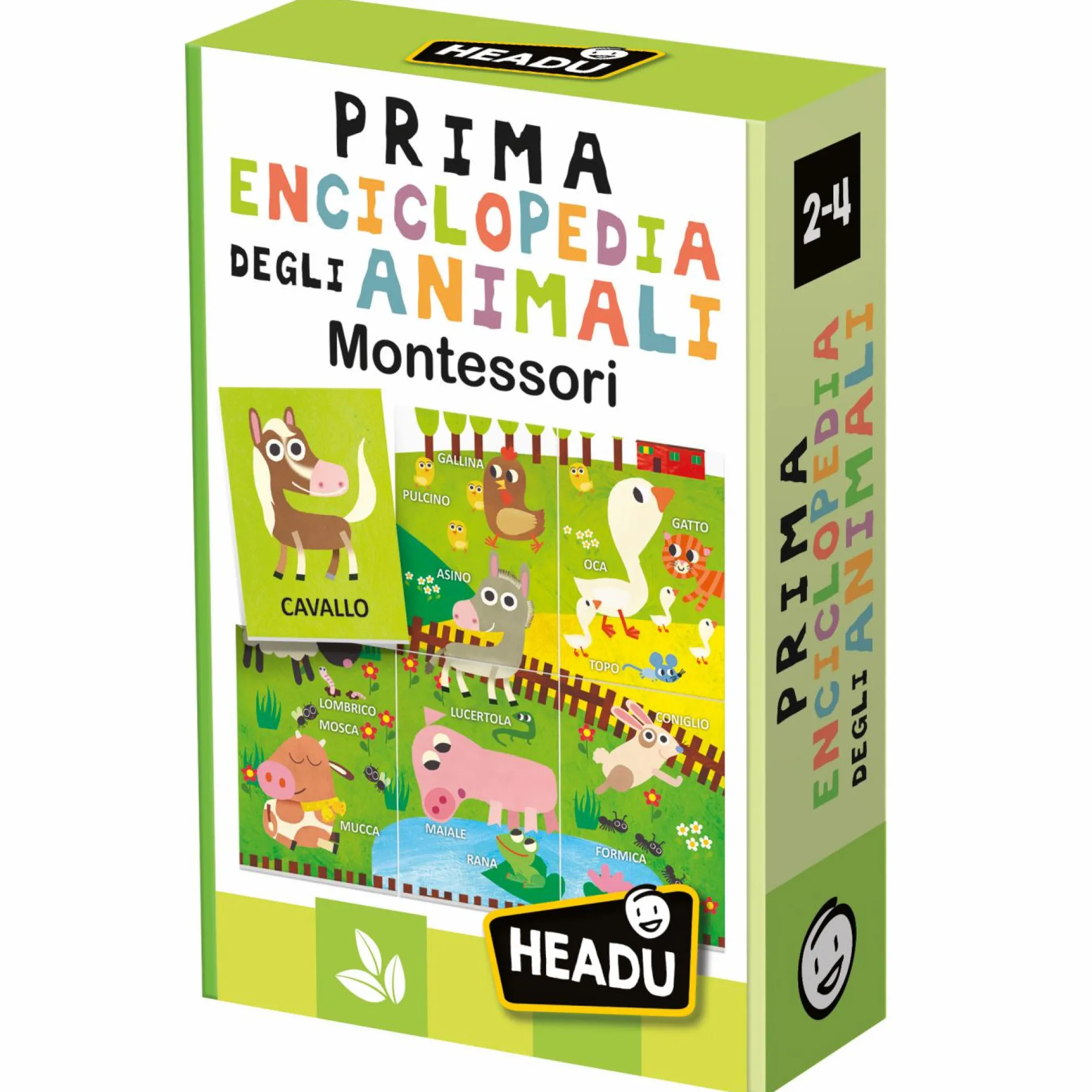 HEADU Flashcards enciclopedia animali montessori. scopri gli animali e i loro ambienti. montessori.2-4 anni> Primi Apprendimenti