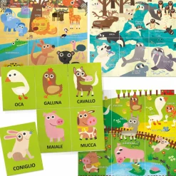 HEADU Flashcards enciclopedia animali montessori. scopri gli animali e i loro ambienti. montessori.2-4 anni> Primi Apprendimenti