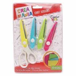 CREA MANIA Forbici creative 4 in 1> Kit Artistici E Pittura
