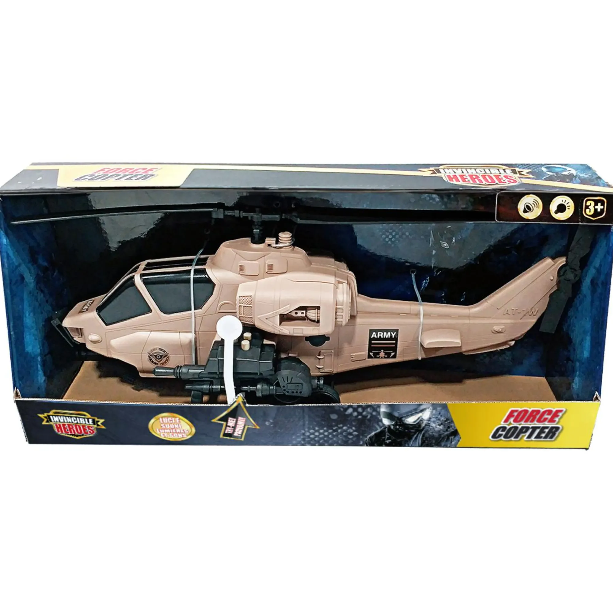INVINCIBLE HEROES Force copter> Action Figures