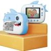 CREA MANIA Fotocamera bambini instant kids camera – 6a+ assortita in rosa e blu –  > Kit Artistici E Pittura