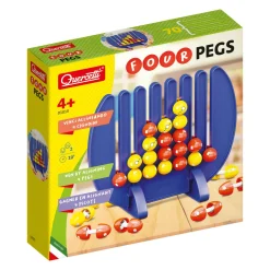 Four pegs, quercetti,  gioco di strategia, 4+ anni> Costruzioni Bambini