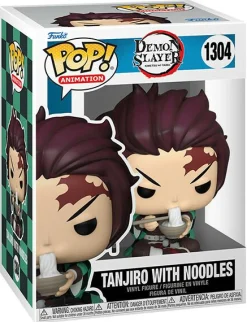 FUNKO POP! Funko pop demon slayer tanjiro w/noodles 1304> Funko Da Collezione|Action Figures