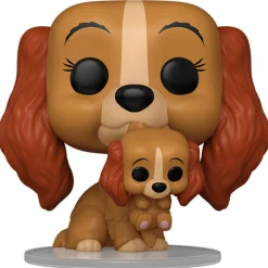 Disney Funko pop one lilli e il vagabondo – 70° anniversario – lilli con cucciolo – 1553> Funko Da Collezione|Action Figures