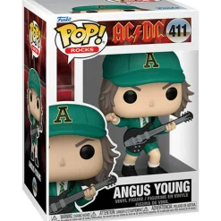 Funko pop rocks ac/ds angus young con outift verde – 411> Funko Da Collezione|Action Figures