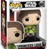 FUNKO POP! Funko pop star wars jedi 40th princess leia bobble 607> Funko Da Collezione|Action Figures
