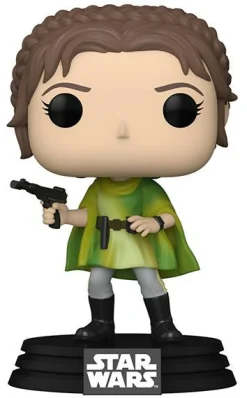 FUNKO POP! Funko pop star wars jedi 40th princess leia bobble 607> Funko Da Collezione|Action Figures
