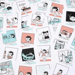 MATTEL GAMES Future me problems – gioco di carte di sarah’s scribbles, con 2 mazzi di carte, da 2 a 4 giocatori, perfetto per le serate di gioco in famiglia, giocattolo per bambini, 7+ anni, hph14><noscript><img width=