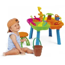 SUN&SPORT Game table water & sand: tavolo da gioco multifunzionale  per bambini per divertimento all’aria aperta><noscript><img width=