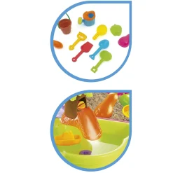 SUN&SPORT Game table water & sand: tavolo da gioco multifunzionale  per bambini per divertimento all’aria aperta><noscript><img width=