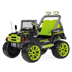 Peg Perego Gaucho sport. divertimento esagerato anche sullo sterrato! fuoristrada elettrico per bambini a 2 posti. dai 3 anni, 12 v –> Cavalcabili Elettrici