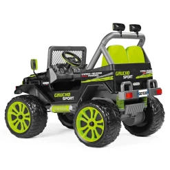 Peg Perego Gaucho sport. divertimento esagerato anche sullo sterrato! fuoristrada elettrico per bambini a 2 posti. dai 3 anni, 12 v –><noscript><img width=