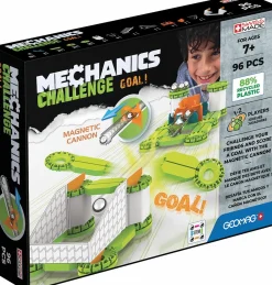 Geomag mechanics recycled challenge goal! 96 pieces> Giochi Stem
