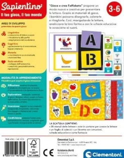 SAPIENTINO Gioca e crea l’alfabeto> Primi Apprendimenti
