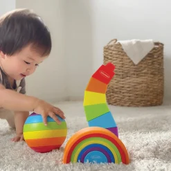 B-KIDS Giochi da impilare per bambini – sviluppa creatività e coordinazione – imagination stackers-> Giochi Impilabili