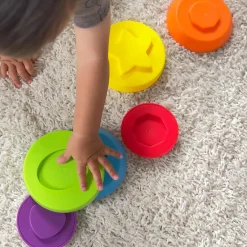 B-KIDS Giochi da impilare per bambini – sviluppa creatività e coordinazione – imagination stackers-><noscript><img width=