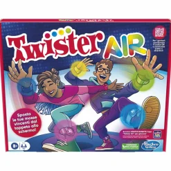 HASBRO GAMING Gioco twister air, gioco twister con app per realtà aumentata, si collega a dispositivi smart, giochi attivi per feste, dagli 8 anni in su><noscript><img width=