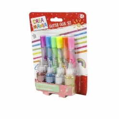 CREA MANIA Glitter glue set><noscript><img width=
