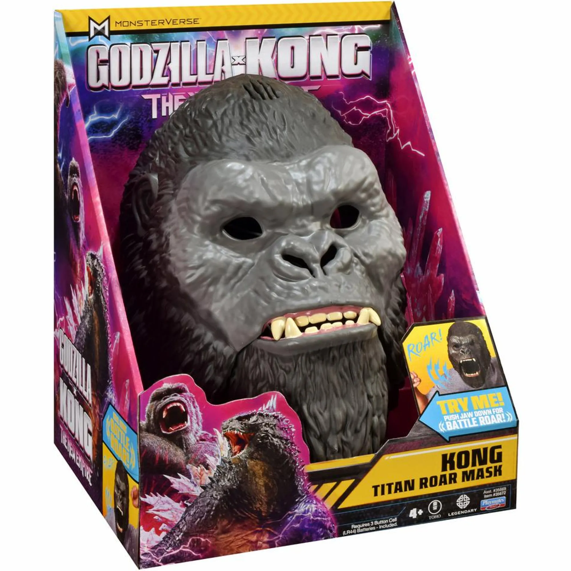 GIOCHI PREZIOSI Godzilla x kong maschera king kong> Action Figures