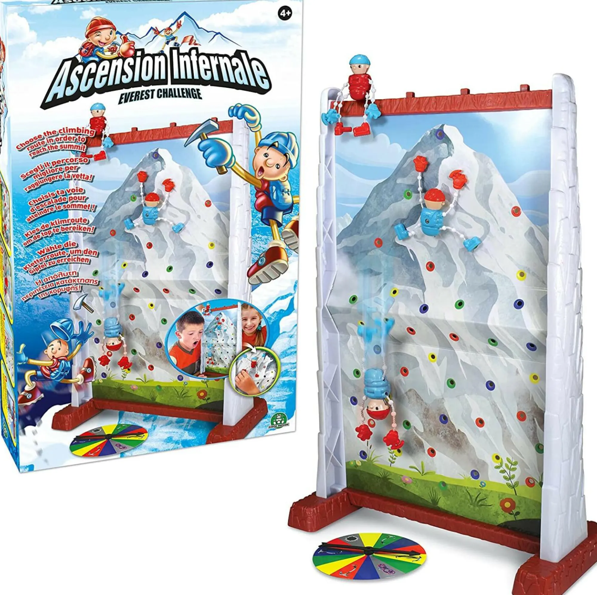 Grandi giochi – scala la vetta, sfida per raggiungere la vetta dell’everest, gioco in scatola> Giochi Di Società Per Bambini