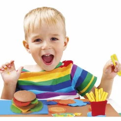 CREA MANIA Hamburger set – pasta da modellare> Plastilina E Pasta Modellabile