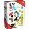 HEADU Happy numbers.play and count.made in italy.  2-5 anni> Primi Apprendimenti