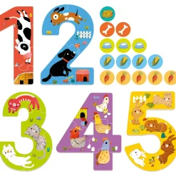 HEADU Happy numbers.play and count.made in italy.  2-5 anni> Primi Apprendimenti