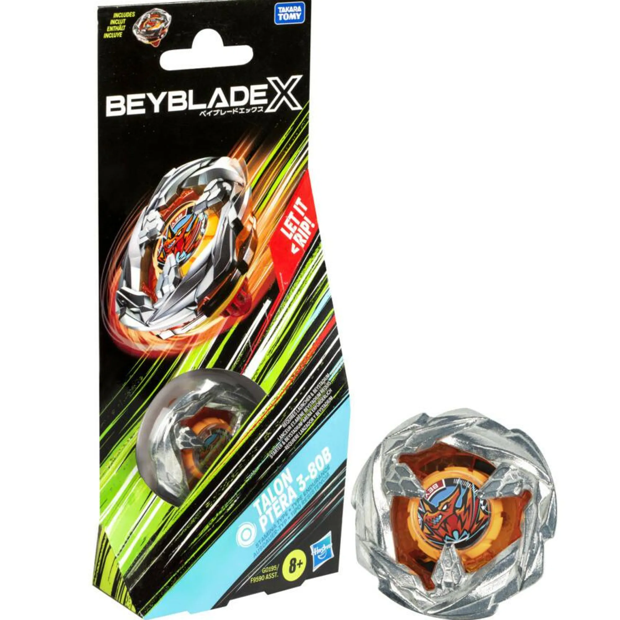 BEYBLADE Hasbro x, booster single top, assortimento di trottole , inclusa 1 trottola x> Action Figures