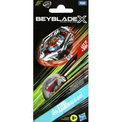 BEYBLADE Hasbro x, booster single top, assortimento di trottole , inclusa 1 trottola x><noscript><img width=