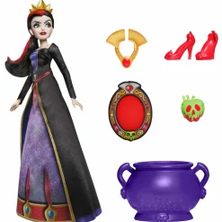 DISNEY PRINCESS Hasbro disney villains – la regina cattiva, fashion doll con accessori e vestiti rimovibili> Fashion Dolls