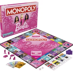 Barbie Hasbro gaming – monopoly , gioco da tavolo, giochi per famiglie per 2-6 giocatori, dagli 8 anni in su> Giochi Da Tavolo Per Adulti E Carte Collezionabili|Giochi Di Società Per Bambini