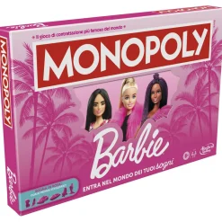 Barbie Hasbro gaming – monopoly , gioco da tavolo, giochi per famiglie per 2-6 giocatori, dagli 8 anni in su><noscript><img width=